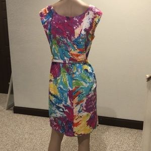 Spense Multicolored Dress Size 4